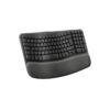 Teclado Ergonomico Inalambrico Wave Keys Business Grafito - Imagen 2