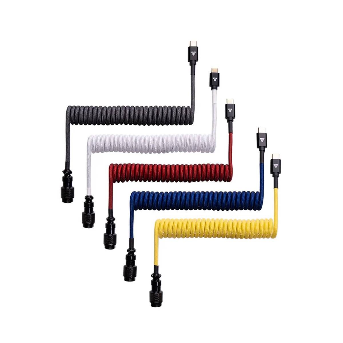 Cable Rizado Fantech AC701 USB C-USB A Grey - Imagen 3