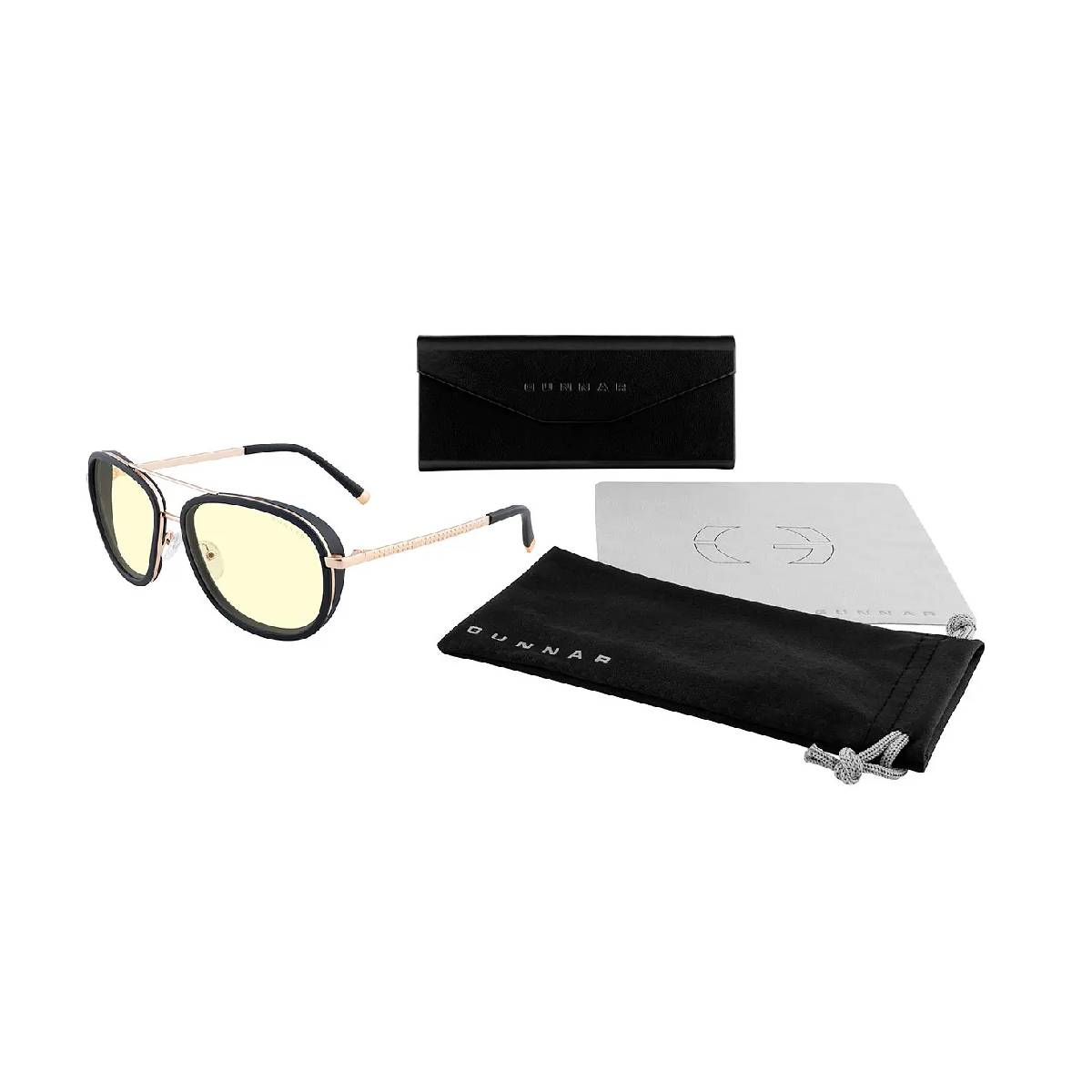 Lentes Gamer Gunnar DUME Gold Amber - Imagen 4