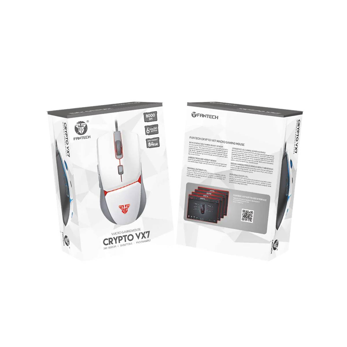 Mouse Fantech CRYPTO VX7 Space Edition - Imagen 4