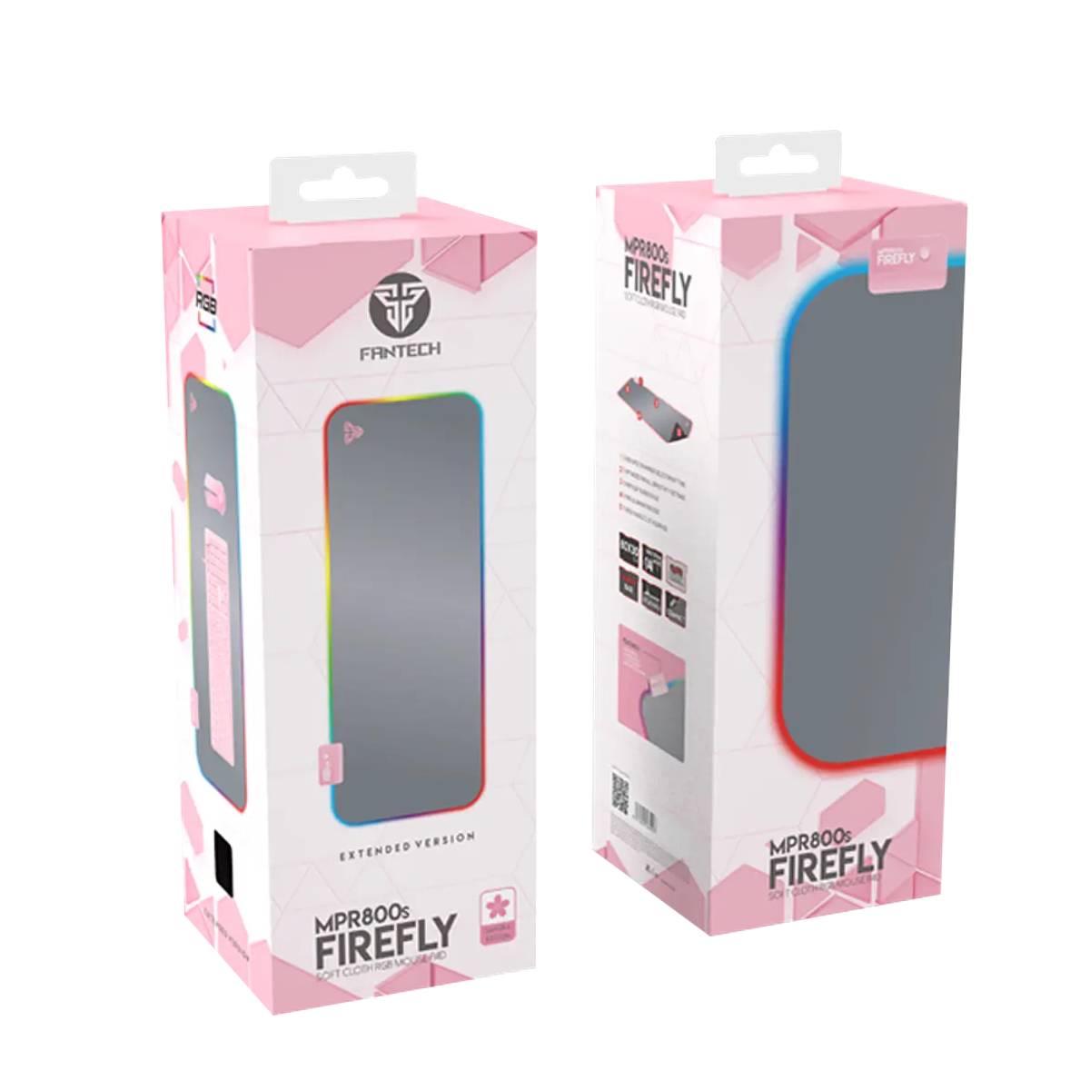 Mousepad Gamer Fantech MPR800s Firefly RGB Sakura Edition - Imagen 4
