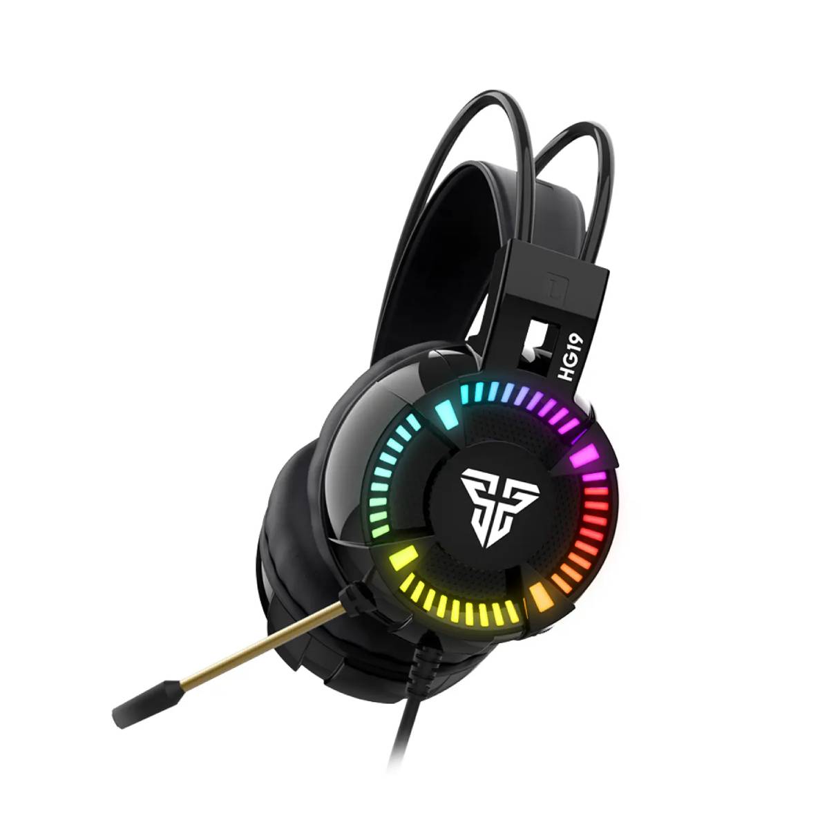 Audífonos Fantech HG19 IRIS RGB Black Edition - Imagen 2