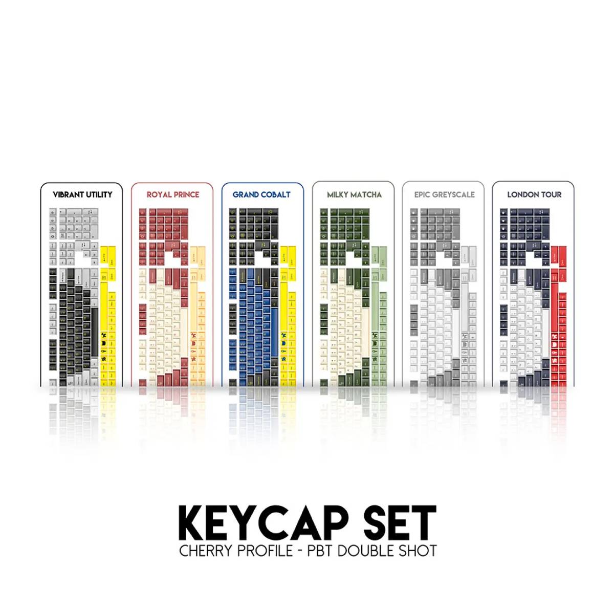 KeyCaps Fantech ACK01 VIBE EpicGreyScale - Imagen 3