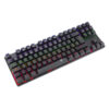Teclado T-Dagger Bora Rainbow Lite T-TGK313-LIT Negro - Imagen 3
