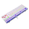 Teclado T-Dagger Bora Rainbow Lite T-TGK313W-LIT Blanco - Imagen 5