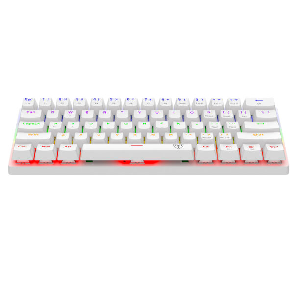 Teclado T-Dagger Arena Lite T-TGK321W-LIT Blanco - Imagen 2