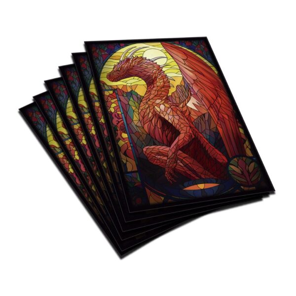 Protector Standard Colección Vitrales - Dragon Rojo - Imagen 2
