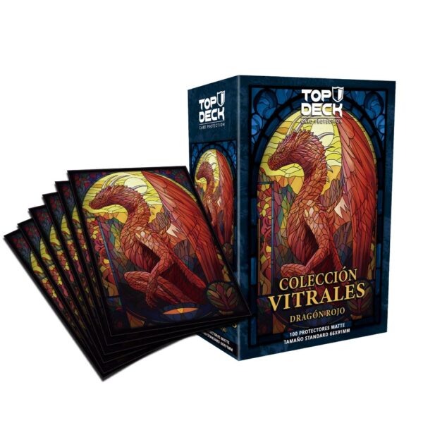 Protector Standard Colección Vitrales - Dragon Rojo