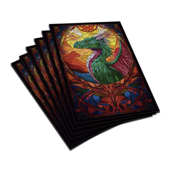 Protector Standard Colección Vitrales - Dragon Verde - Imagen 2
