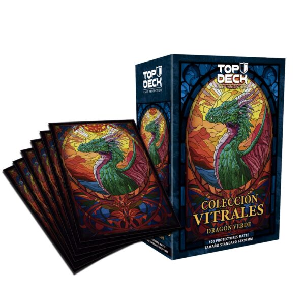 Protector Standard Colección Vitrales - Dragon Verde
