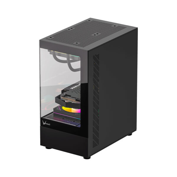 Gabinete Formula Crystal Z1CM PLUS Black AR - Imagen 4