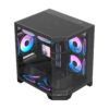Gabinete Formula Crystal Z6M FLOE Black m-ATX, m-ITX - Imagen 2