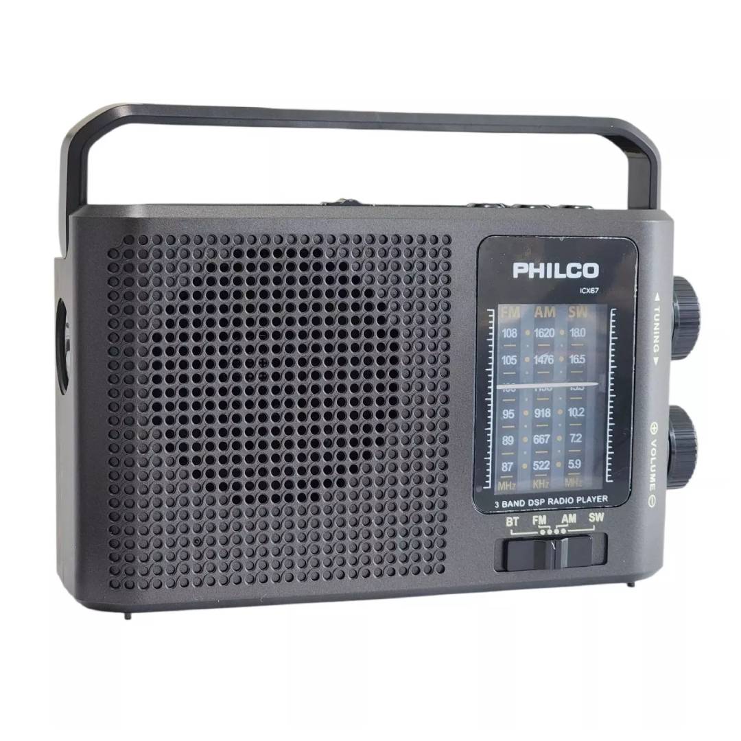Radio Multibanda Recargable Philco BT ICX67