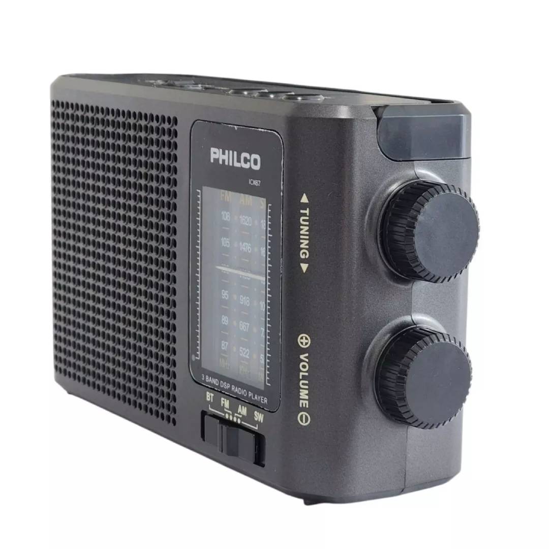 Radio Multibanda Recargable Philco BT ICX67 - Imagen 3