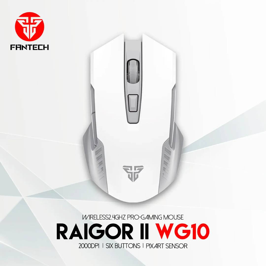 Mouse Inalámbrico Fantech RAIGOR II WG10 White - Imagen 6