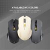 Mouse Inalámbrico Fantech WG12R RAIGOR III Beige - Imagen 6