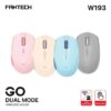 Mouse Inalámbrico Fantech W193 GO Dual Mode Beige - Imagen 7