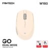 Mouse Inalámbrico Fantech W193 GO Dual Mode Beige - Imagen 8