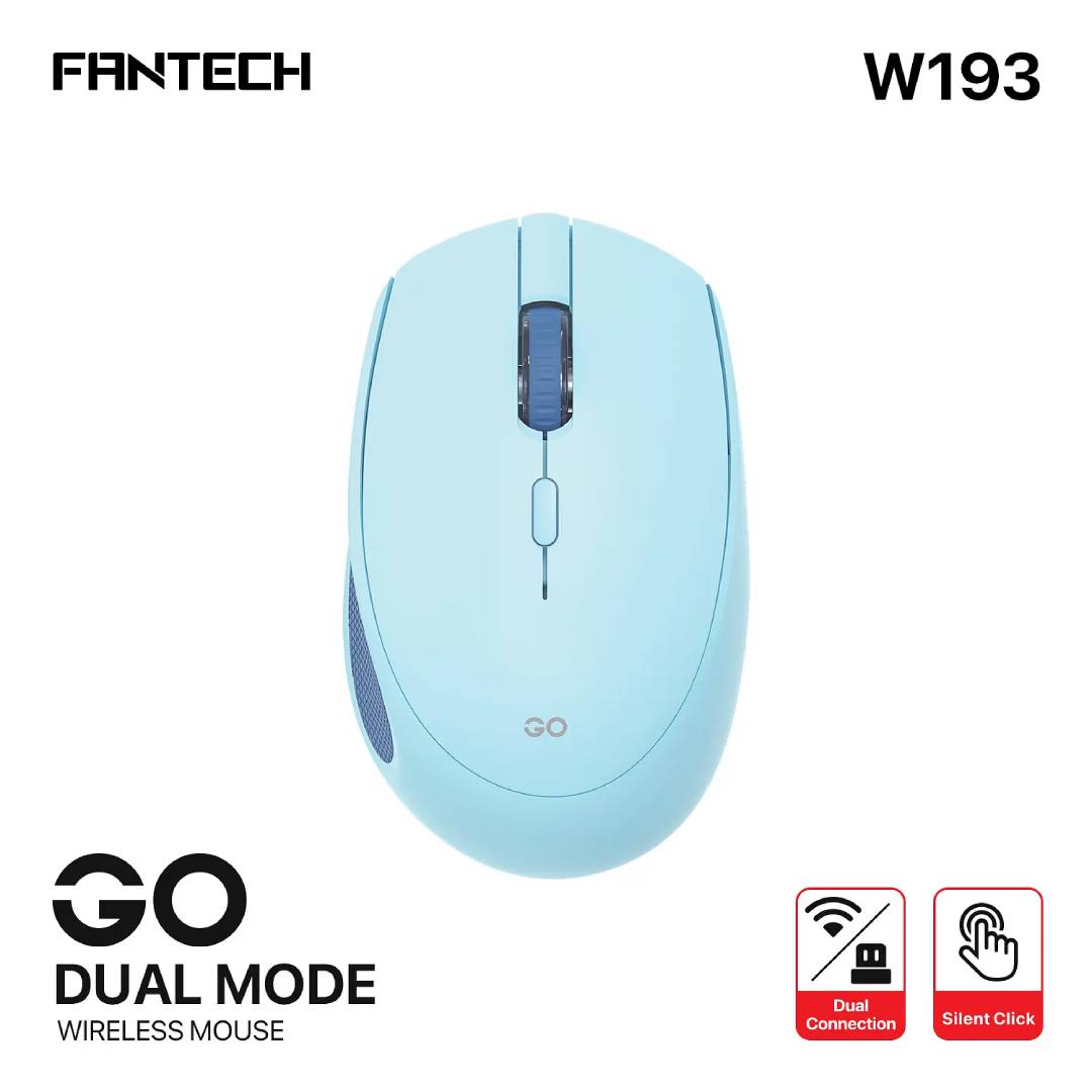 Mouse Inalámbrico Fantech W193 GO Dual Mode Blue - Imagen 7