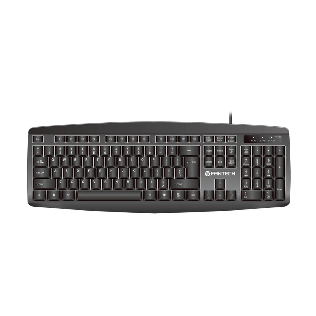 Kit de Teclado y Mouse Fantech KM100 Black - Imagen 3