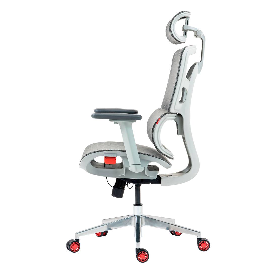 Silla Ergonómica DRAGSTER M3 TriMesh Gray - Imagen 4