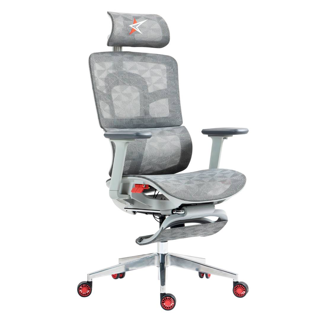 Silla Ergonómica DRAGSTER M4 TriMesh Gray