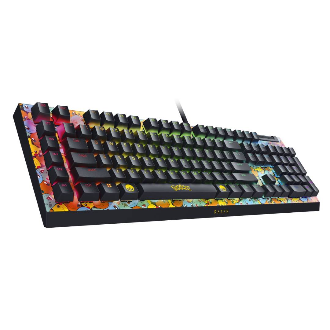 Teclado Razer BlackWidow V4 X, Pokémon Edition, Sw Green, US - Imagen 2