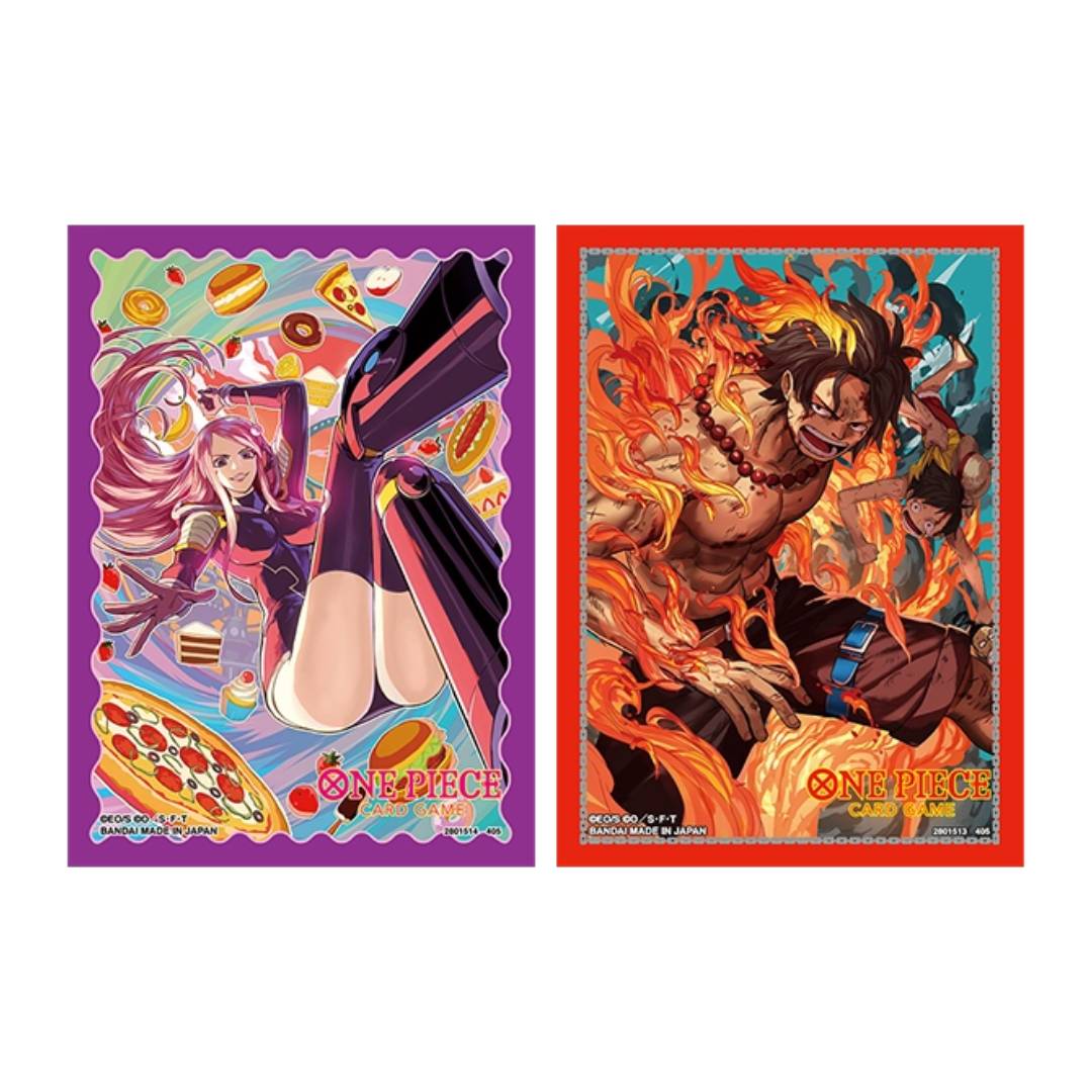 Protector One Piece Official Sleeves Vol. 5 - Portgas D. Ace - Imagen 3