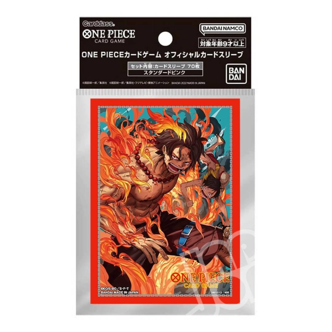 Protector One Piece Official Sleeves Vol. 5 - Portgas D. Ace - Imagen 2