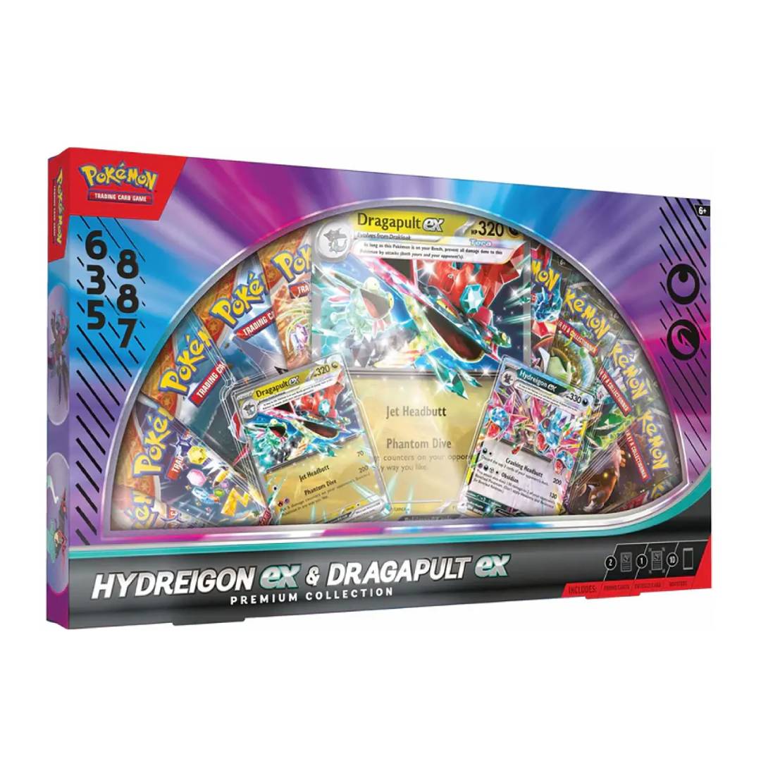 Pokemon: Hydreigon ex & Dragapult ex Premium Collection ING