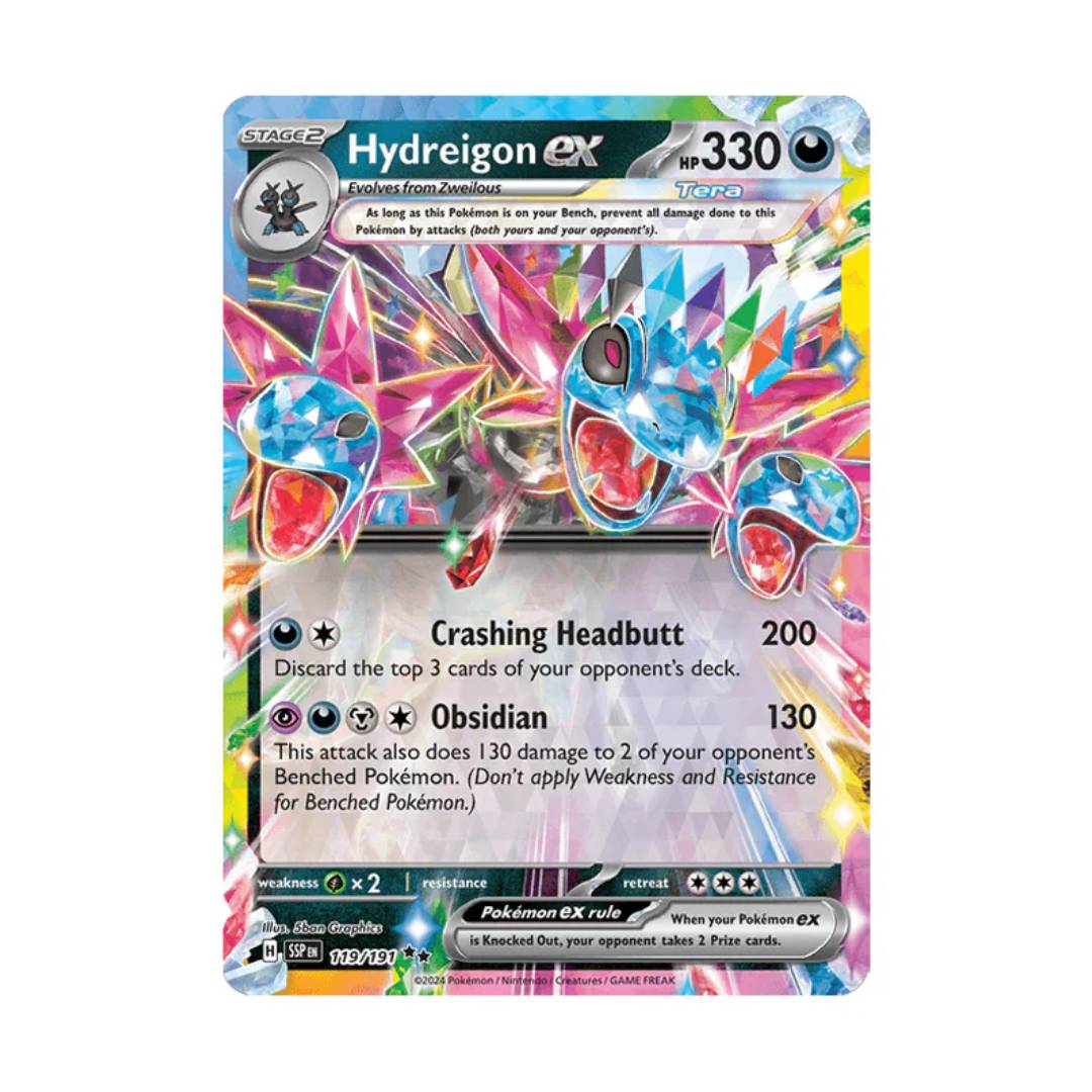 Pokemon: Hydreigon ex & Dragapult ex Premium Collection ING - Imagen 3