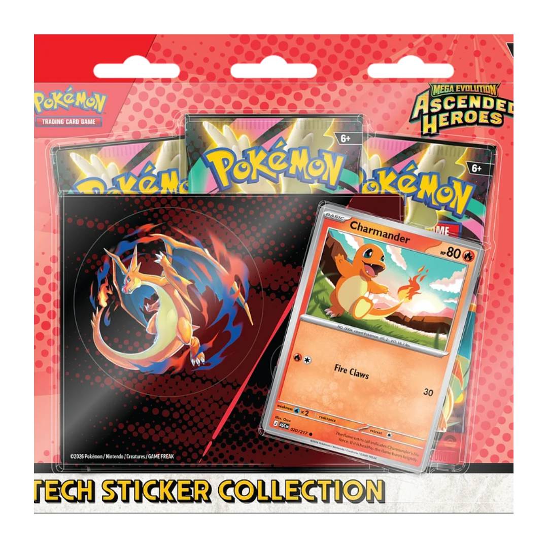 (PREVENTA) Pokemon: Ascended Heroes, Tech Sticker Collection Español X1 - Imagen 2