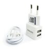 Cargador Rápido Cable Micro USB 2.1A Philco R2100 Blanco - Imagen 3
