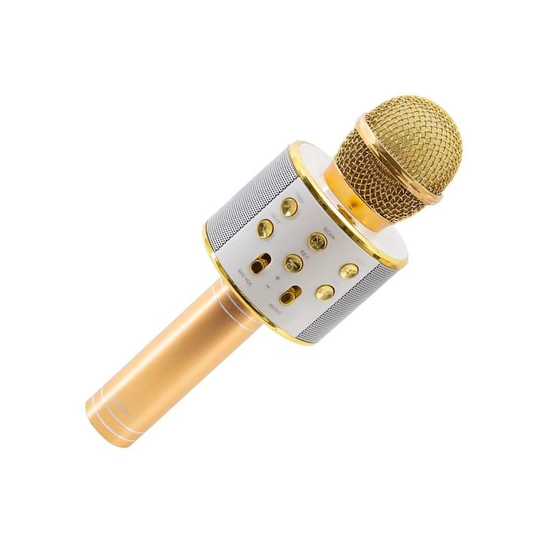 Micrófono Karaoke Prosound BT MK003 Dorado - Imagen 2