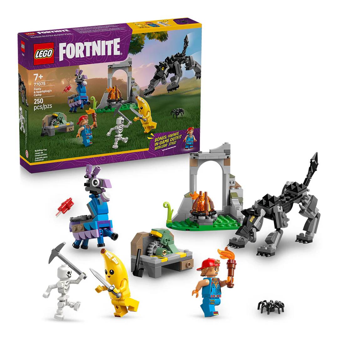 LEGO Fortnite: Campamento de Banano y Bujía 77075