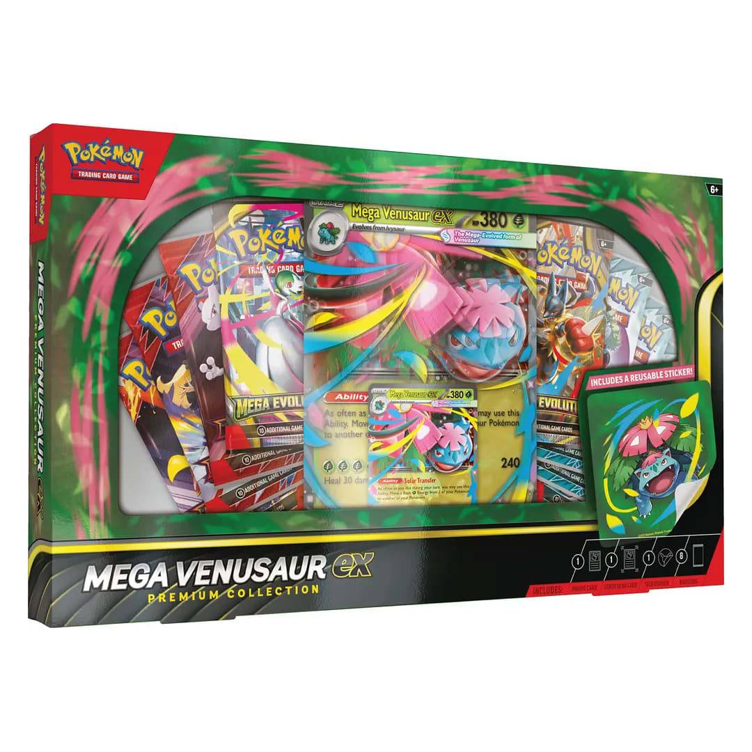Pokemon TCG: Mega Venusaur ex Premium Collection Ingles
