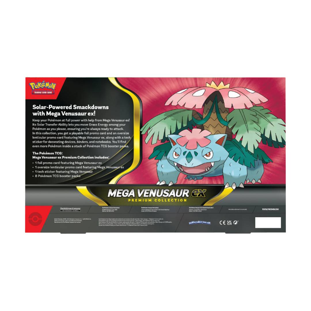 Pokemon TCG: Mega Venusaur ex Premium Collection Ingles - Imagen 4