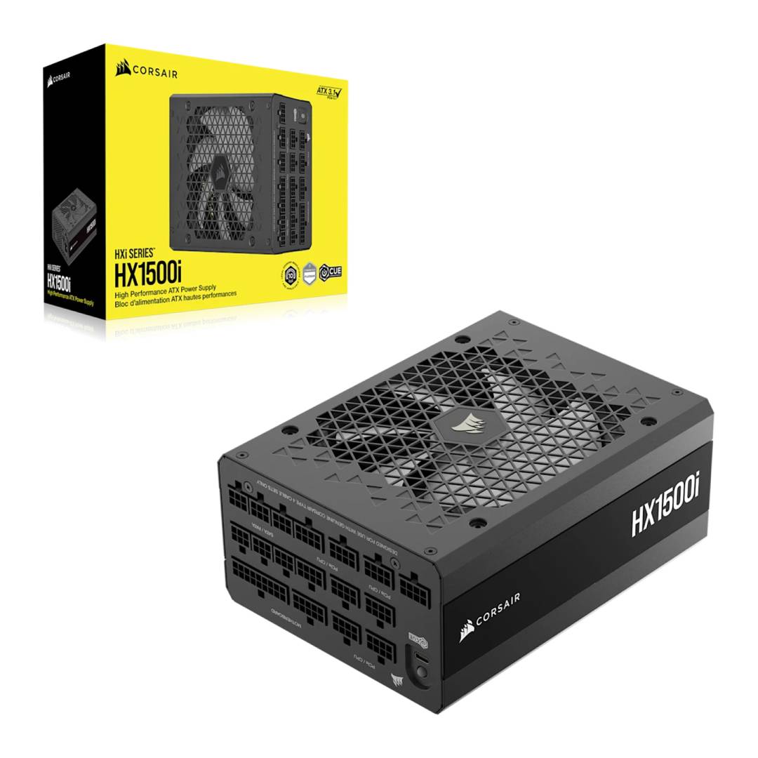 Fuente de Poder Corsair HX1500i 1500W 80+ Platinum, Modular - Imagen 2