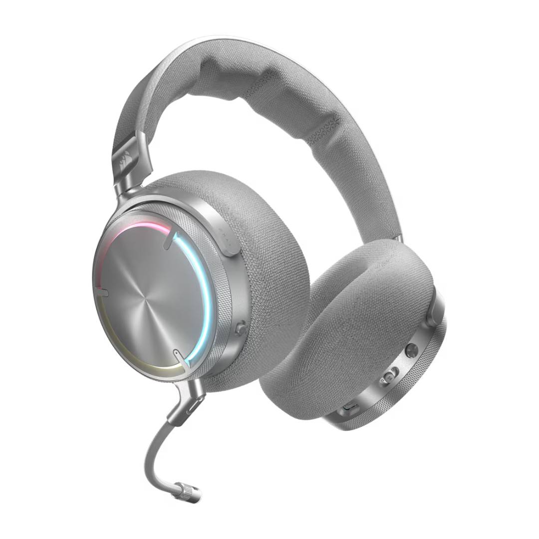 Audifonos Corsair Virtuoso MAX Wireless - Silver - Imagen 2