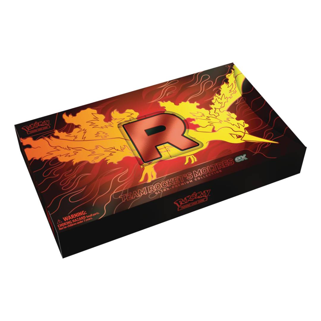Pokemon Team Rocket's Moltres ex Ultra Premium Collection EN