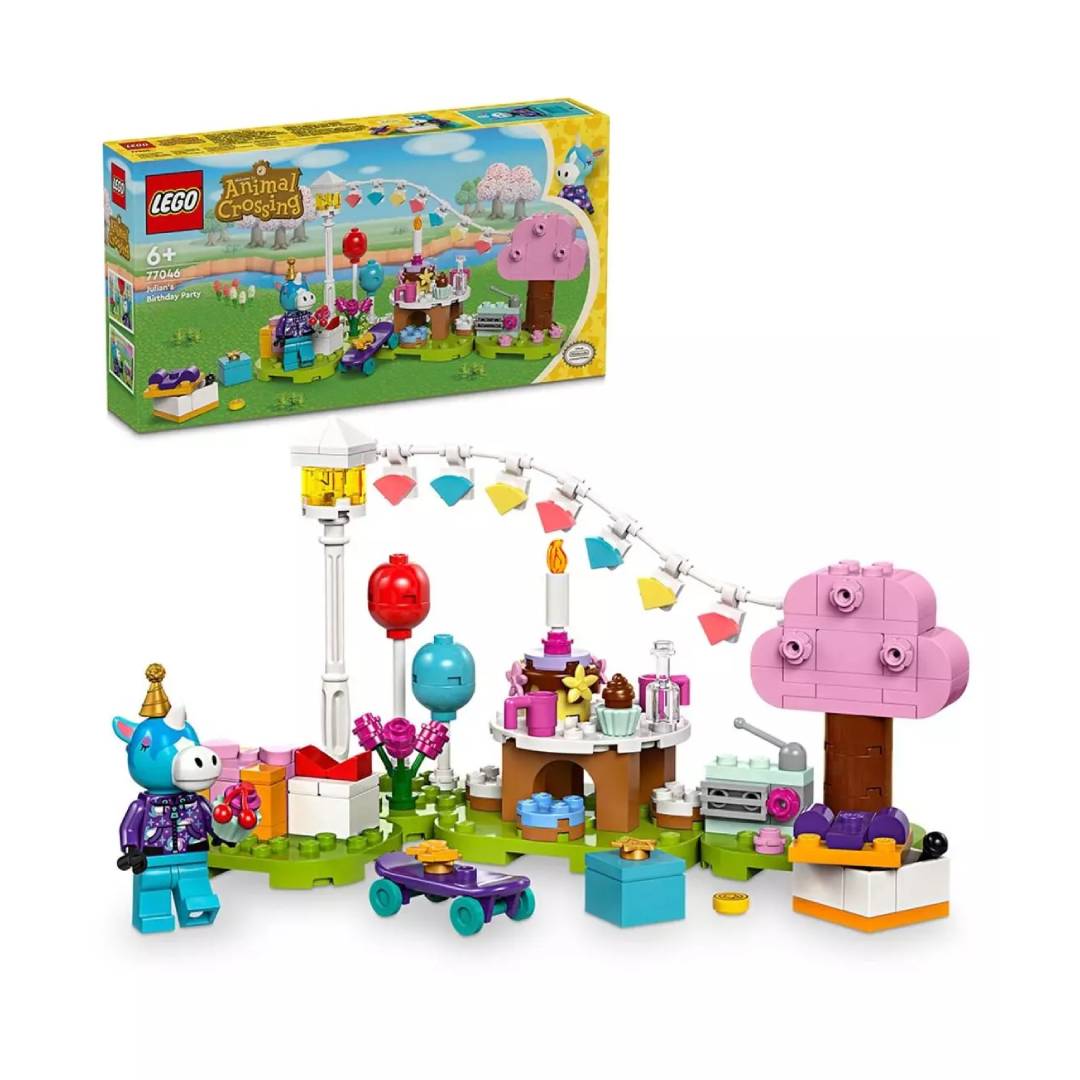 LEGO Animal Crossing: Fiesta de Cumpleaños de Azulino 77046