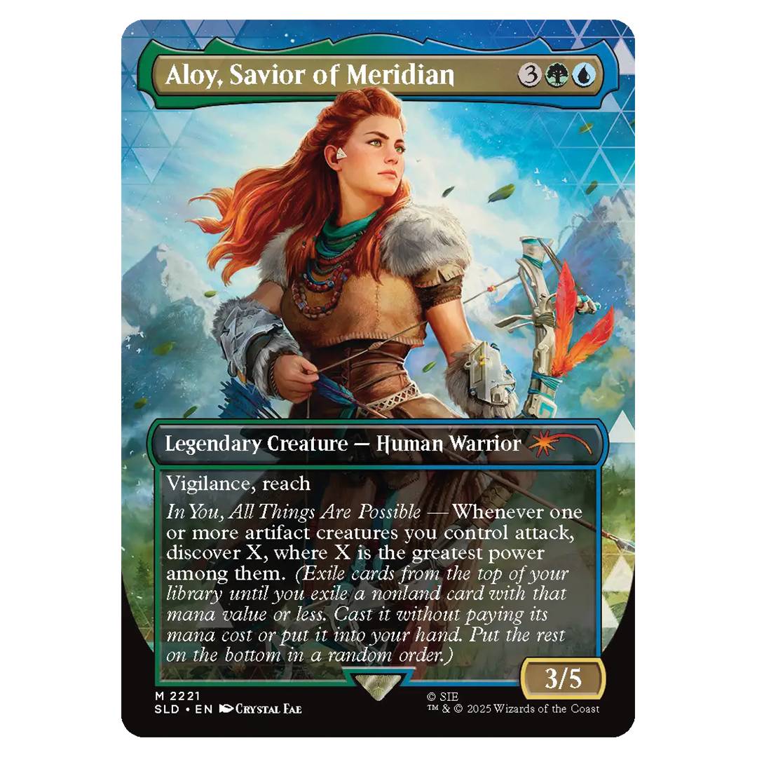 MTG Secret Lair Horizon Zero Dawn: Huntress and the Machines - Imagen 3