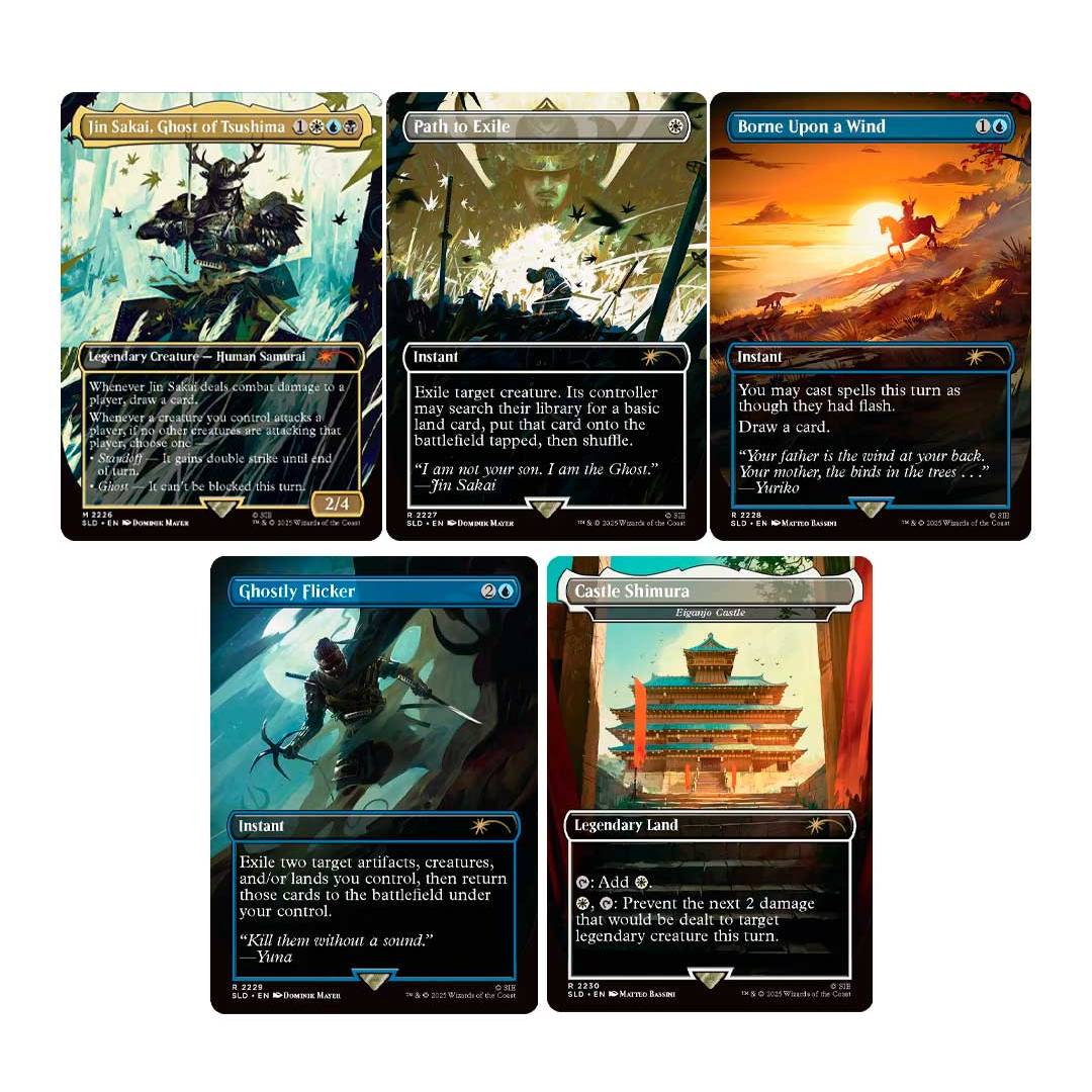 MTG: Secret Lair Ghosts of Tsushima: Shadow Samurai - Imagen 2