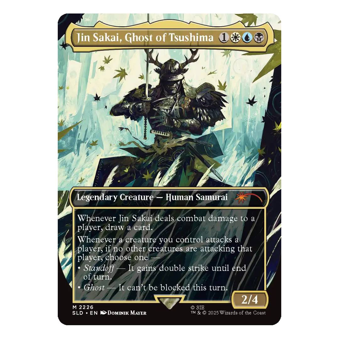 MTG: Secret Lair Ghosts of Tsushima: Shadow Samurai - Imagen 3