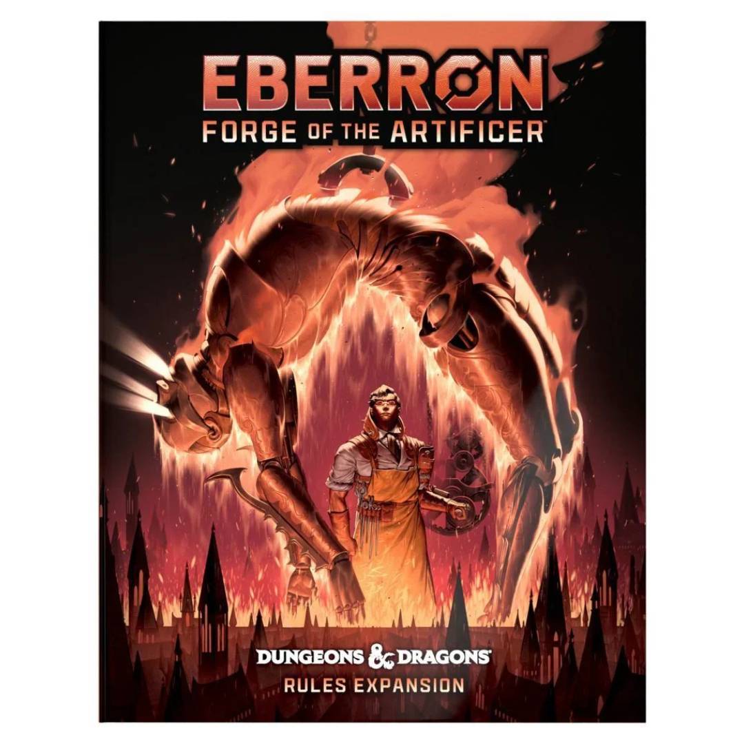 D&D Campaña: Eberron - Forge of the Artificer (Alt Cover)