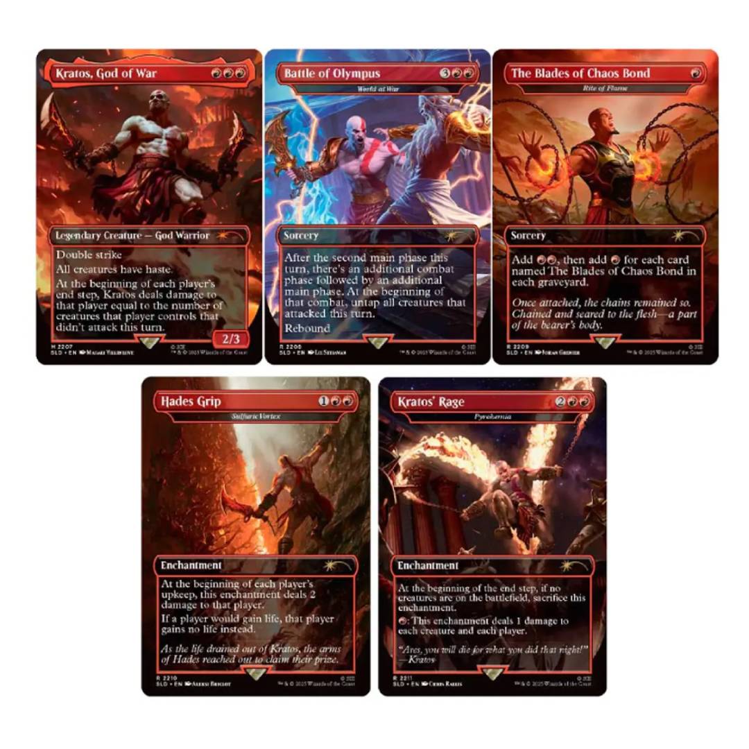 MTG: Secret Lair God of War: Vengeance - Imagen 2