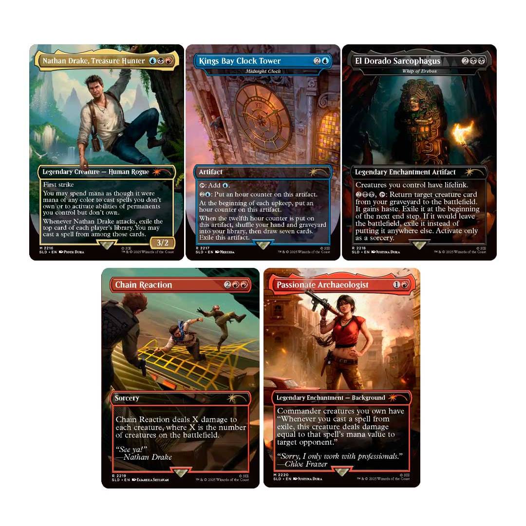 MTG: Secret Lair Uncharted Saga of Thieves - Imagen 2