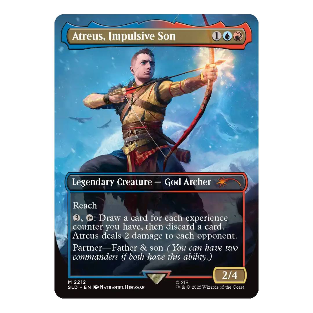 MTG: Secret Lair God of War: Redemption - Imagen 3