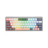 Teclado Fantech ATOM Pro63 MK912 SATURN Grey - Switch Blue