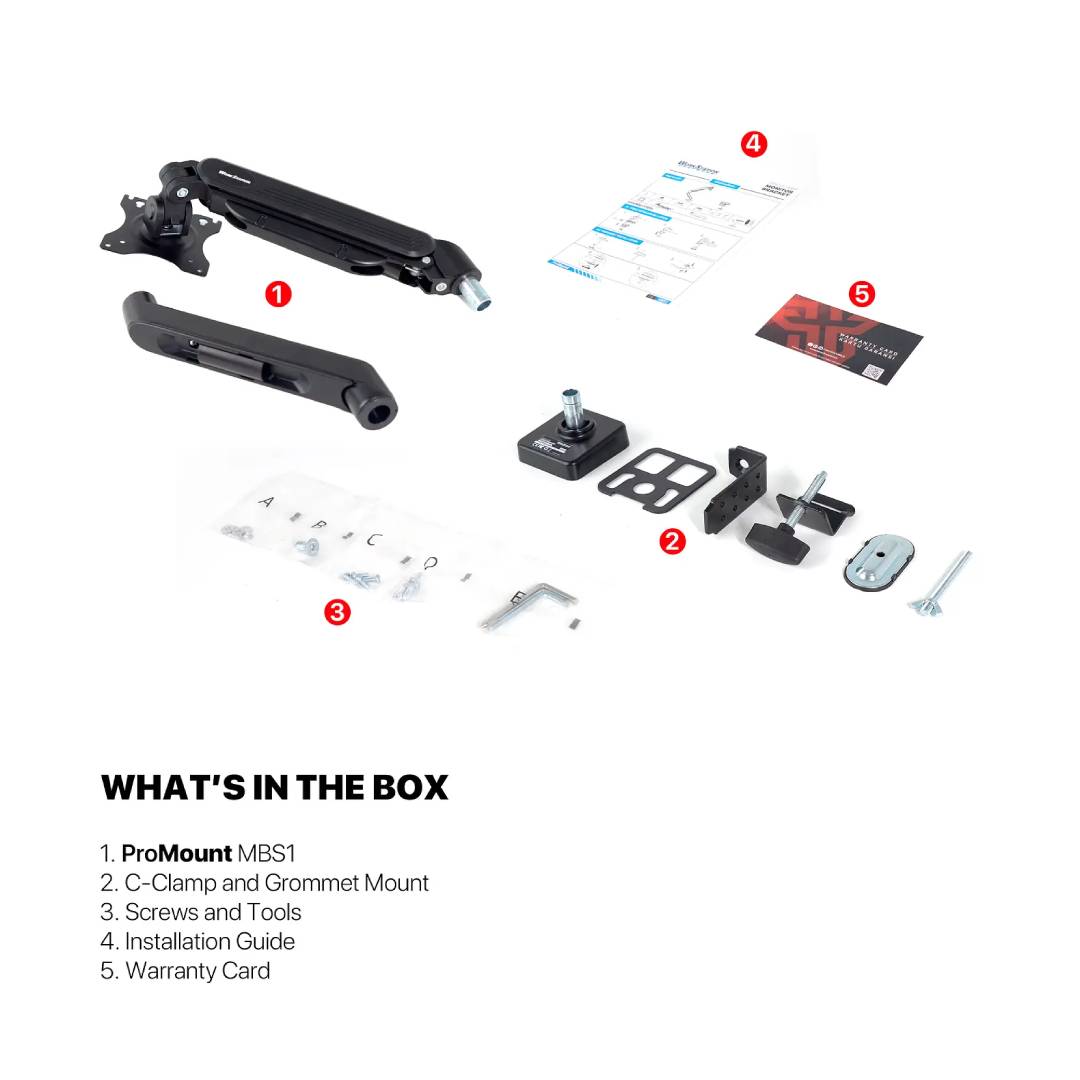 Soporte de Monitor Fantech ProStand MBS1 Black - Imagen 6